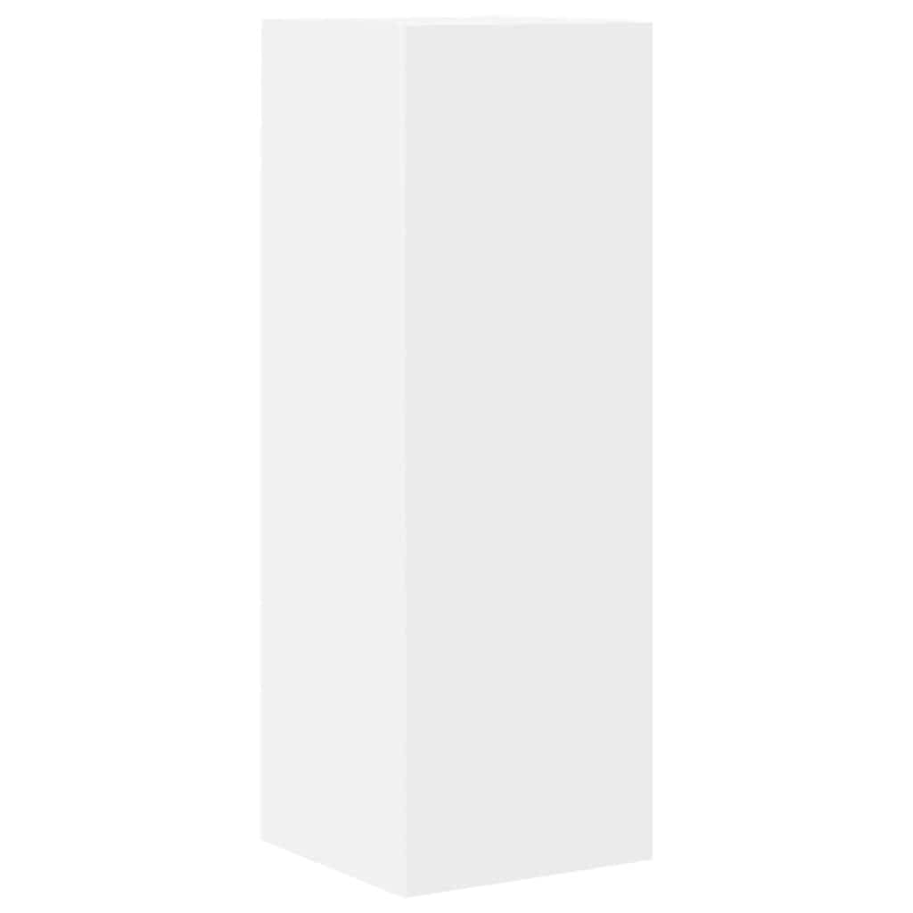 Ensemble de meubles TV 5 pcs Blanc Bois d'ingénierie
