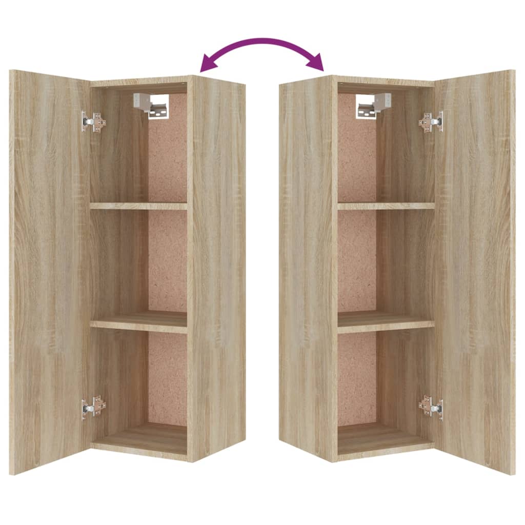 Ensemble de meubles TV 8 pcs Chêne sonoma Bois d'ingénierie - XIOS