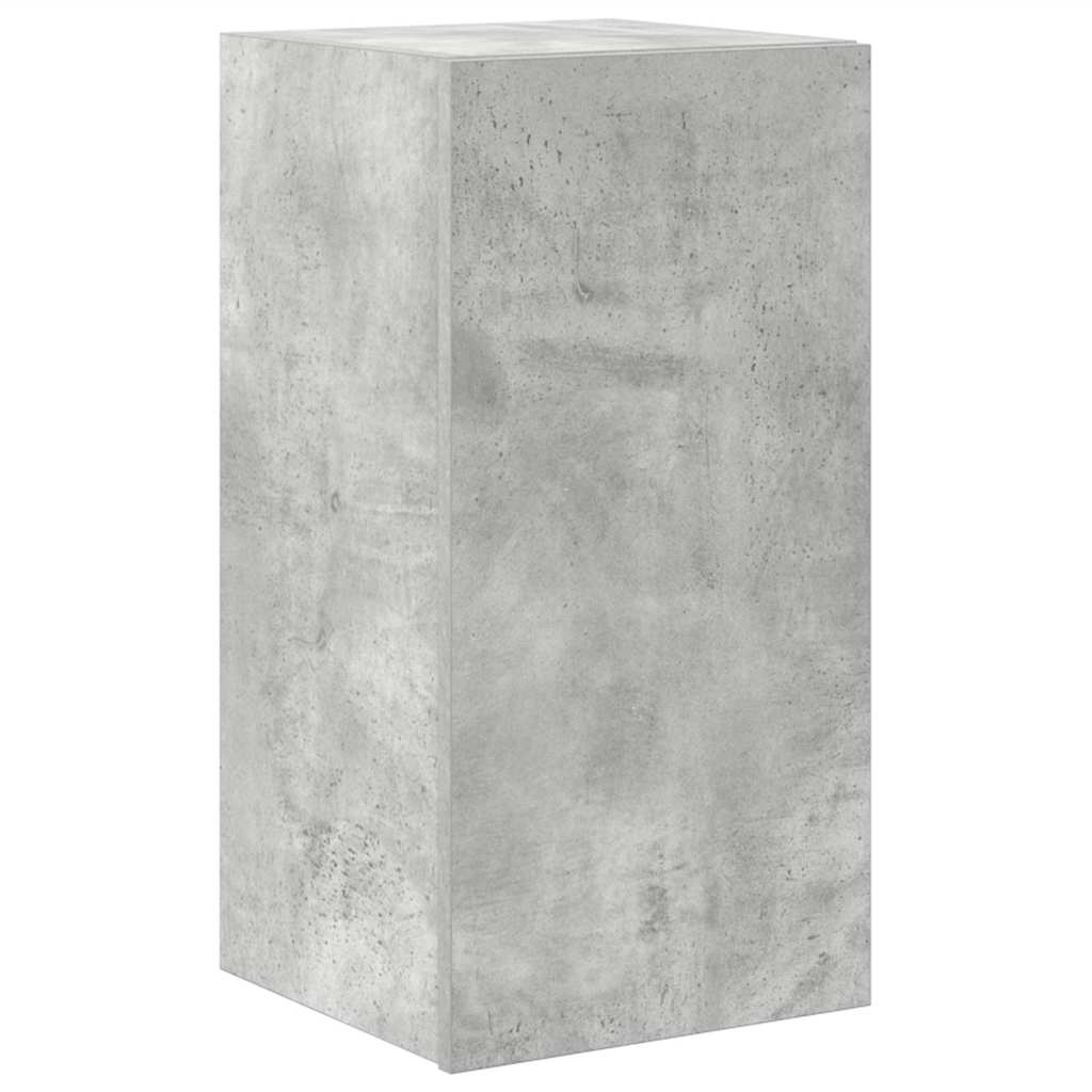 Ensemble de meubles TV 7 pcs Gris béton Bois d'ingénierie