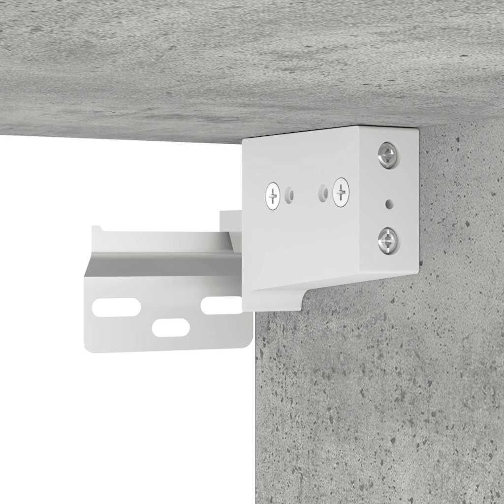 Ensemble de meubles TV 7 pcs Gris béton Bois d'ingénierie - XIOS