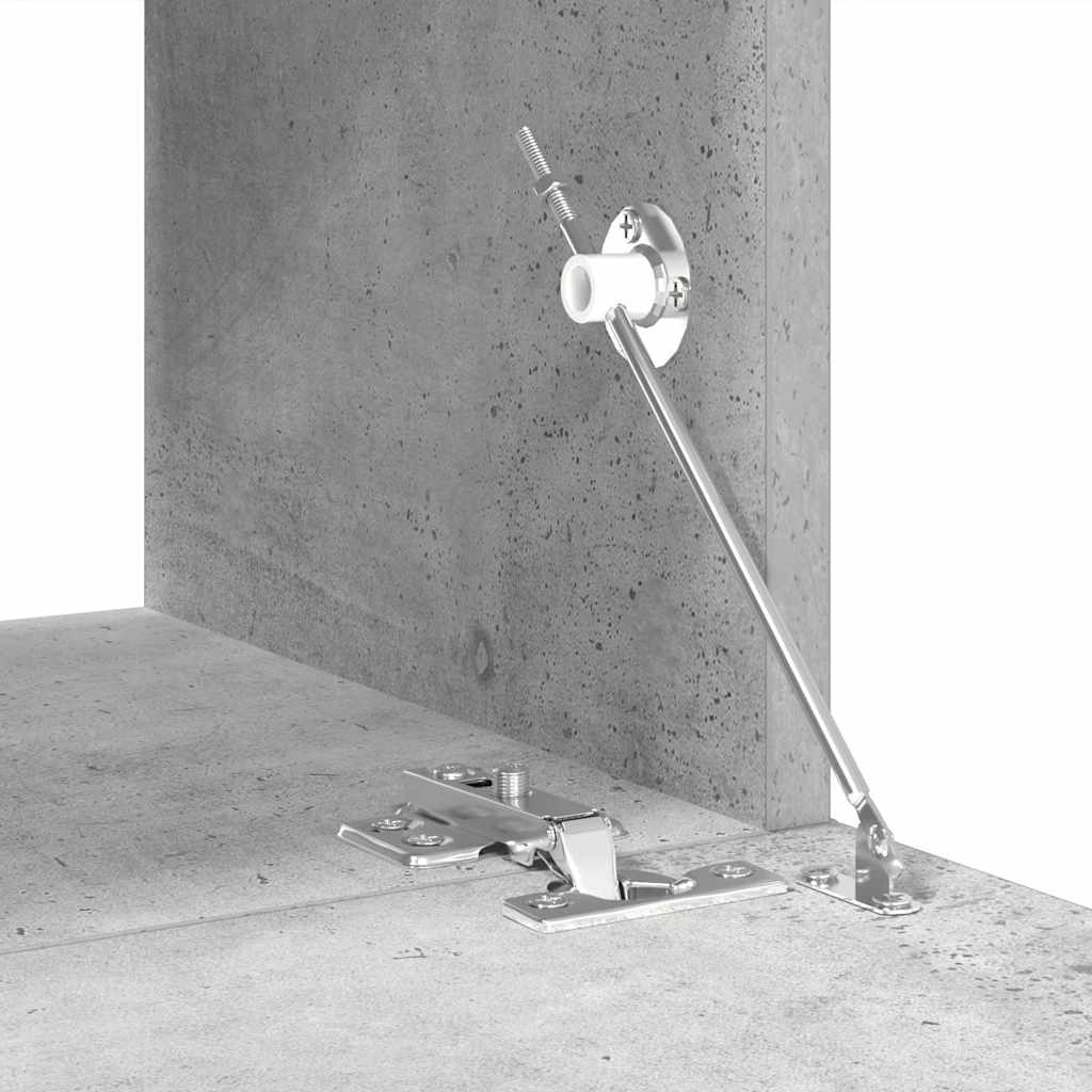 Ensemble de meubles TV 7 pcs Gris béton Bois d'ingénierie - XIOS