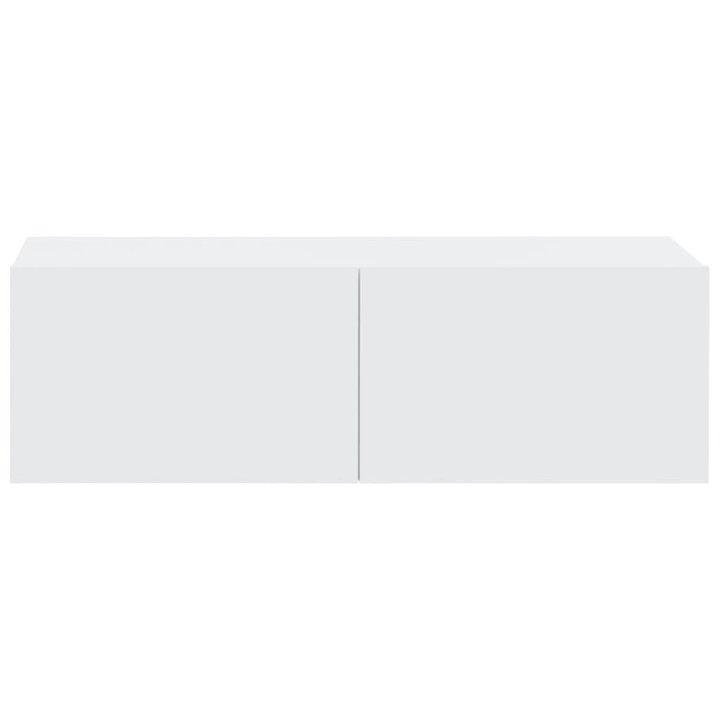 Ensemble de meubles TV 3 pcs Blanc Bois d'ingénierie - XIOS