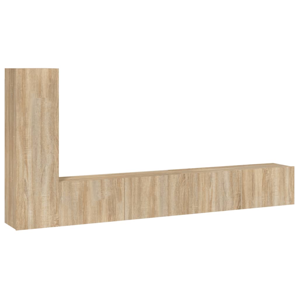Ensemble de meubles TV 3 pcs Chêne sonoma Bois d'ingénierie - XIOS