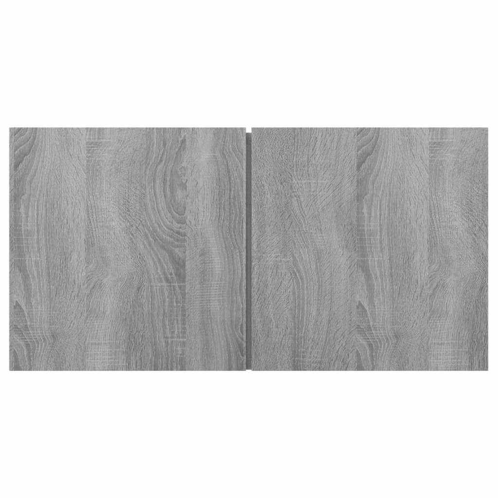 Ensemble de meubles TV 4 pcs Sonoma gris Bois d'ingénierie