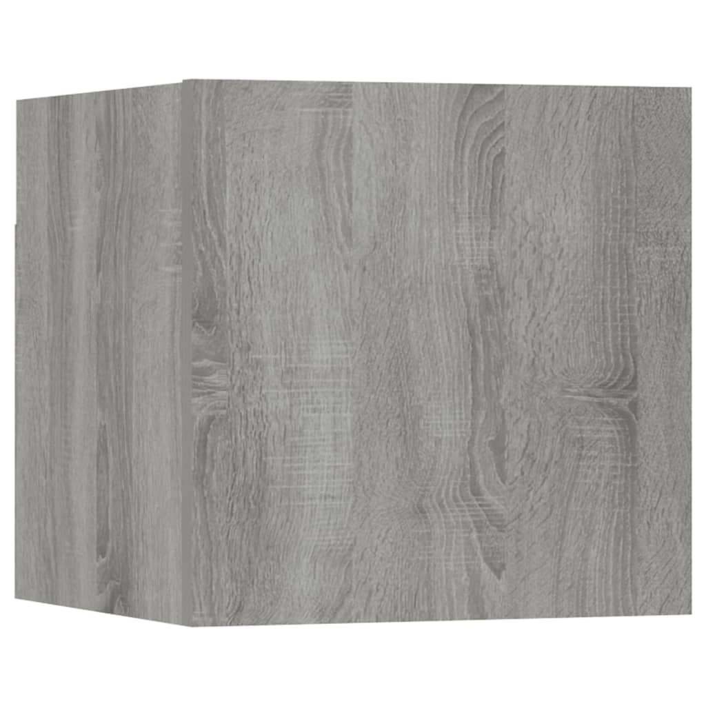 Ensemble de meubles TV 6 pcs Sonoma gris Bois d'ingénierie - XIOS