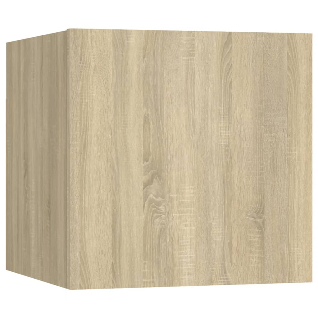Ensemble de meubles TV 8 pcs Chêne sonoma Bois d'ingénierie - XIOS