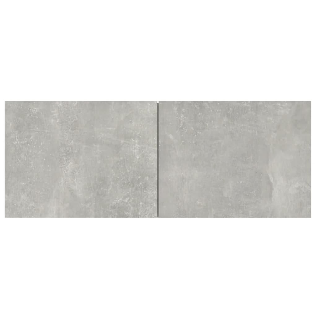 Ensemble de meubles TV 8 pcs Gris béton Bois d'ingénierie - XIOS