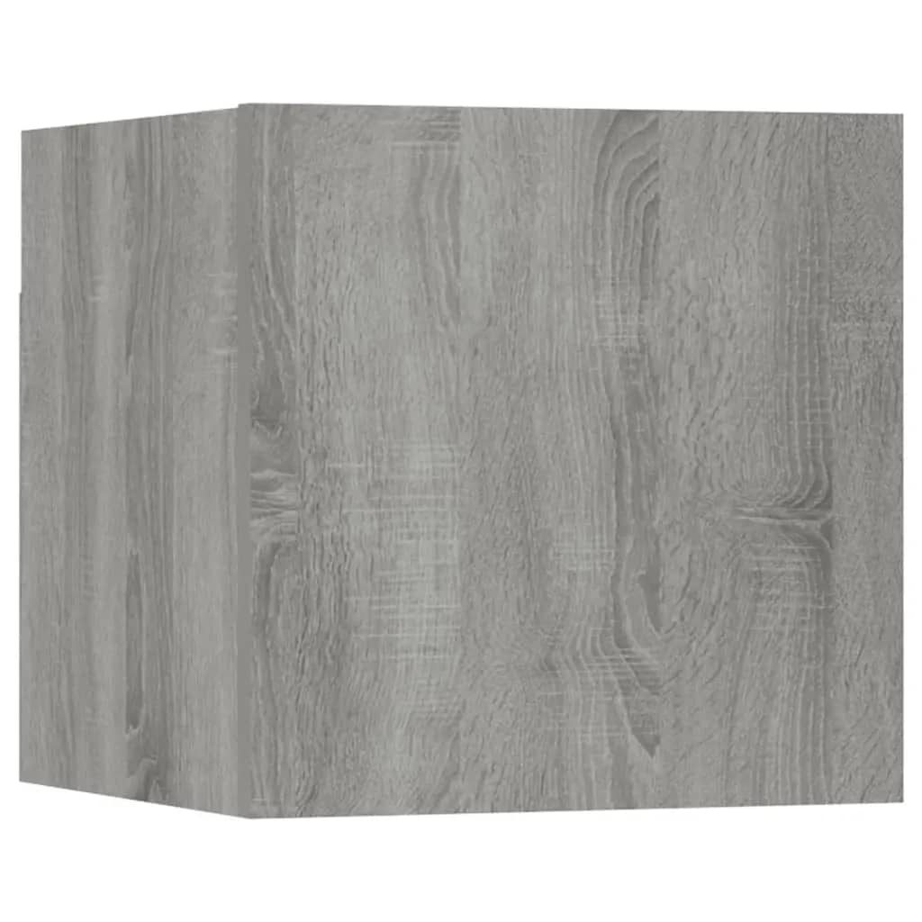Ensemble de meubles TV 8 pcs Sonoma gris Bois d'ingénierie - XIOS