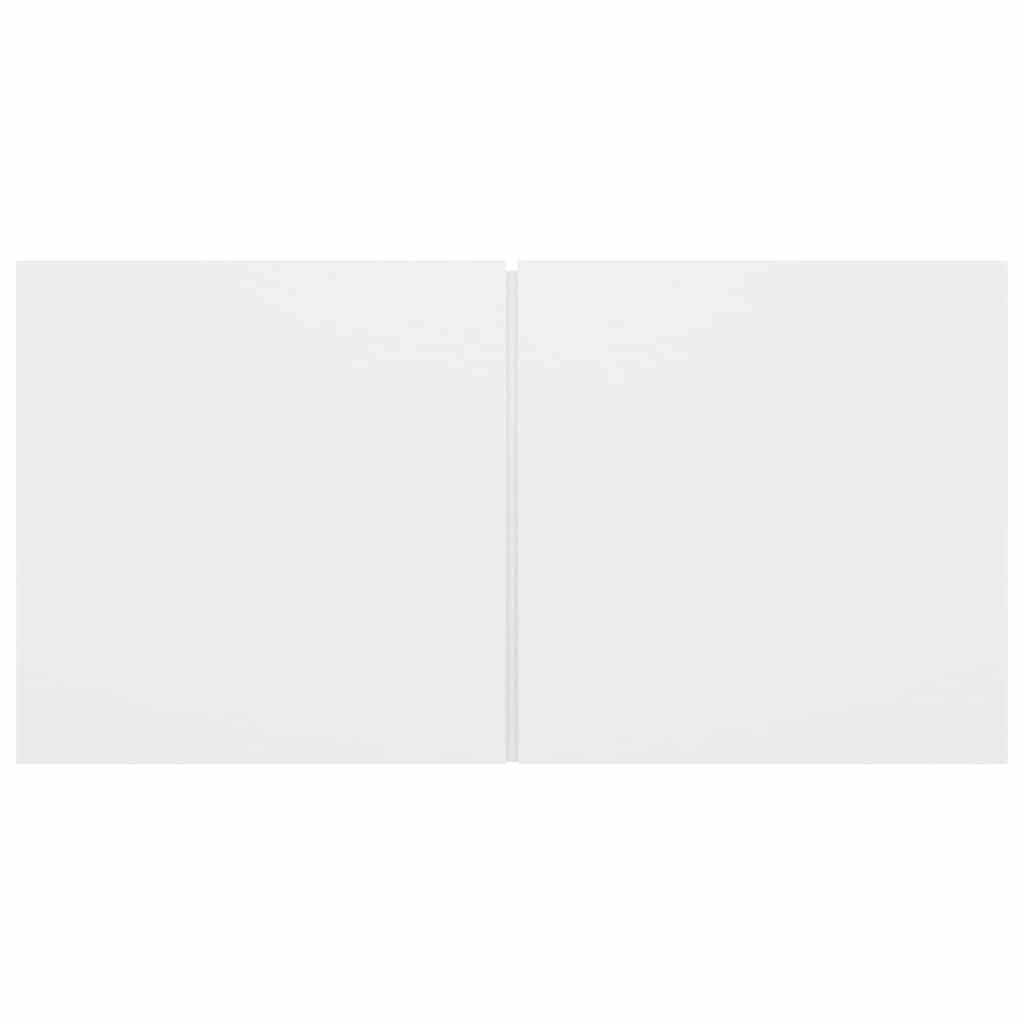 Ensemble de meubles TV 5 pcs Blanc Bois d'ingénierie
