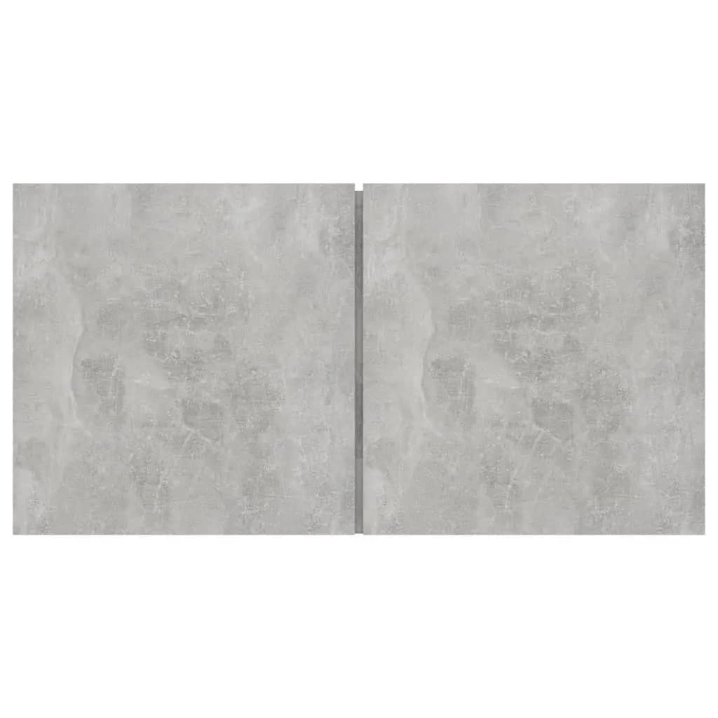 Ensemble de meubles TV 5 pcs Gris béton Bois d'ingénierie - XIOS