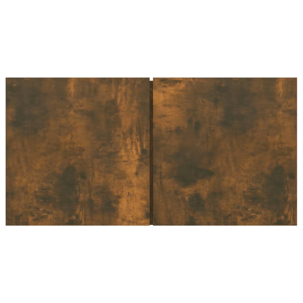 Ensemble de meubles TV 5 pcs Chêne fumé Bois d'ingénierie - XIOS