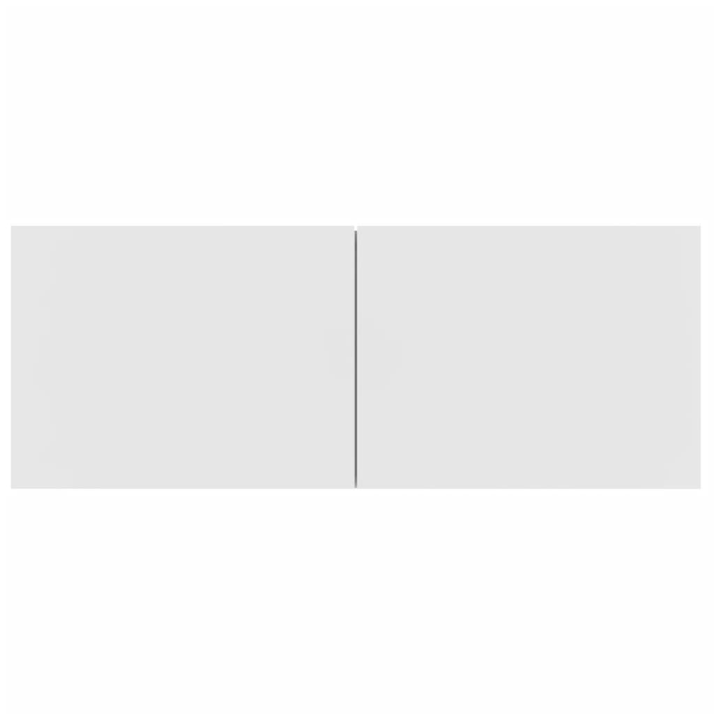 Ensemble de meubles TV 6 pcs Blanc Bois d'ingénierie