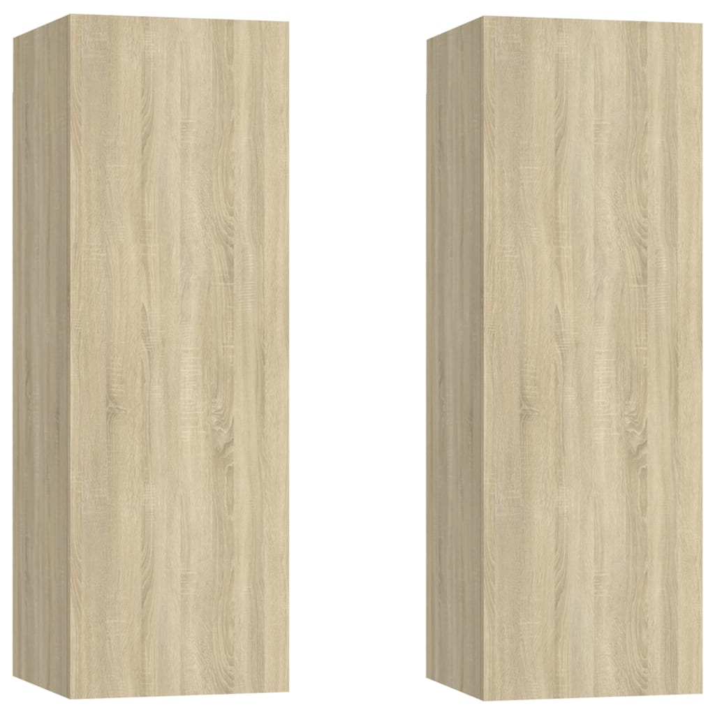 Ensemble de meubles TV 6 pcs Chêne sonoma Bois d'ingénierie - XIOS