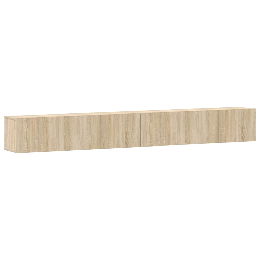 Ensemble de meubles TV 3 pcs Chêne sonoma Bois d'ingénierie - XIOS