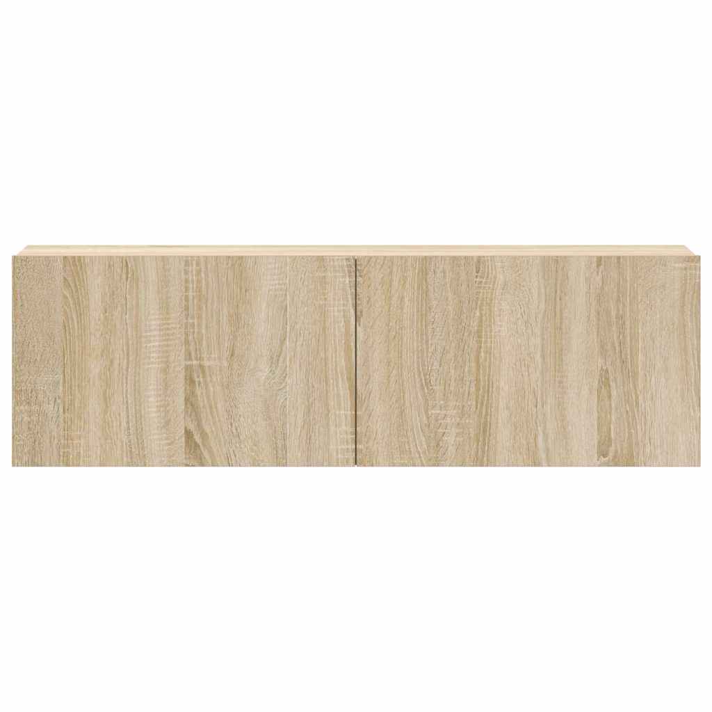 Ensemble de meubles TV 3 pcs Chêne sonoma Bois d'ingénierie - XIOS