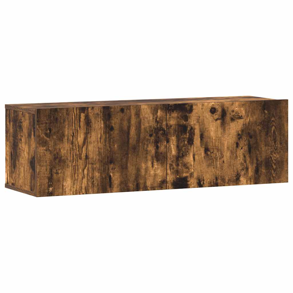 Ensemble de meubles TV 3 pcs Chêne fumé Bois d'ingénierie - XIOS