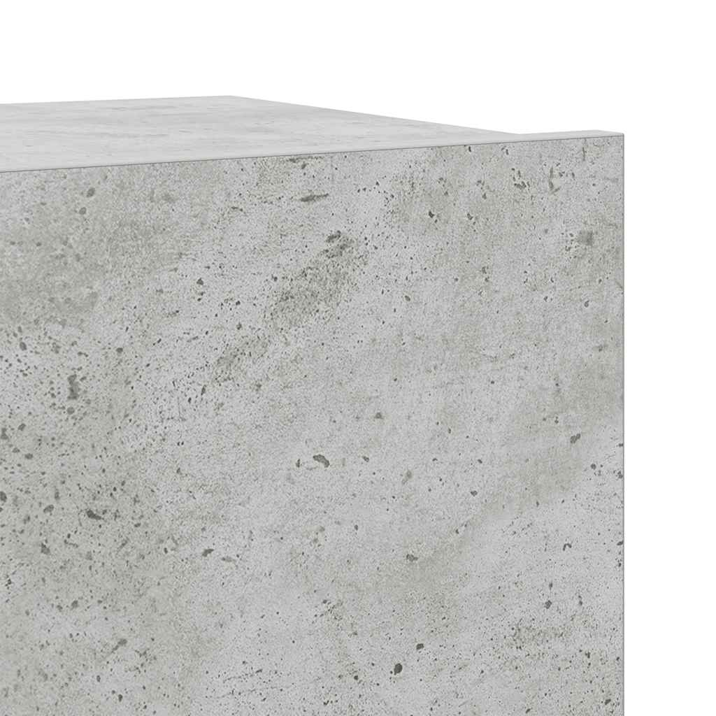 Ensemble de meubles TV 7 pcs Gris béton Bois d'ingénierie - XIOS