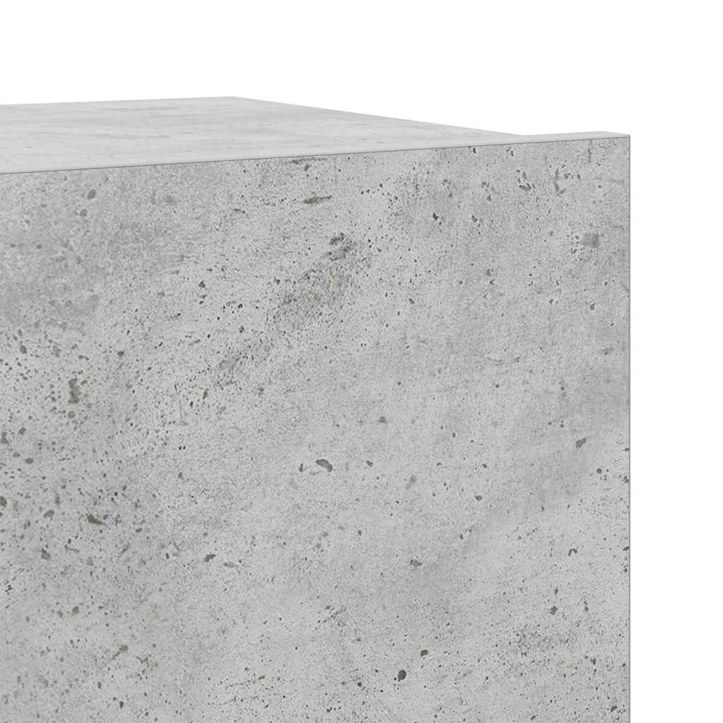 Ensemble de meubles TV 7 pcs Gris béton Bois d'ingénierie - XIOS