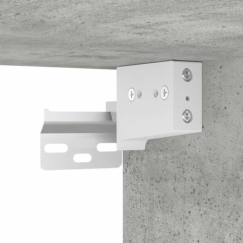 Ensemble de meubles TV 7 pcs Gris béton Bois d'ingénierie - XIOS