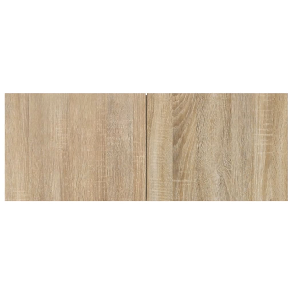 Ensemble de meubles TV 4 pcs Chêne sonoma Bois d'ingénierie - XIOS