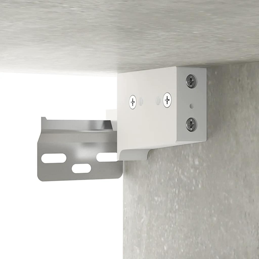 Ensemble de meubles TV 7 pcs Gris béton Bois d'ingénierie - XIOS