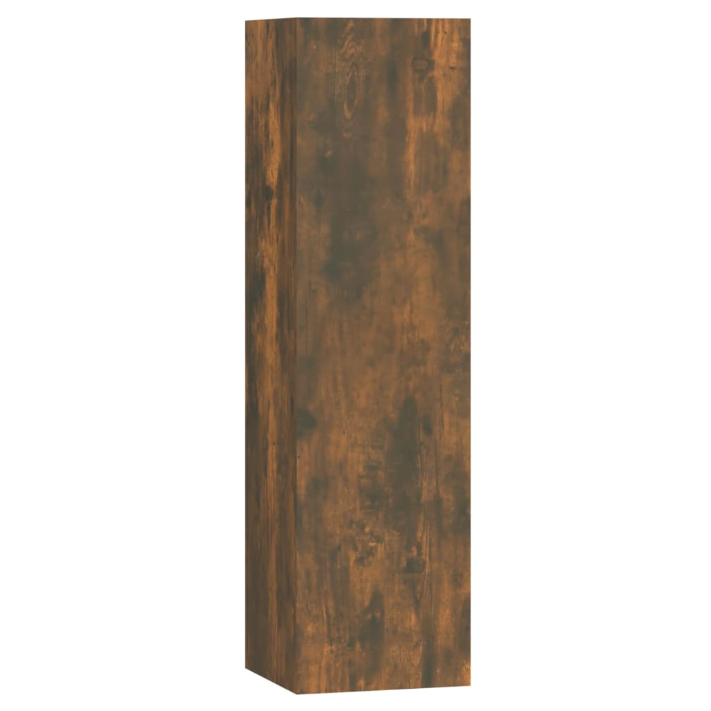 Ensemble de meubles TV 7 pcs Chêne fumé Bois d'ingénierie - XIOS