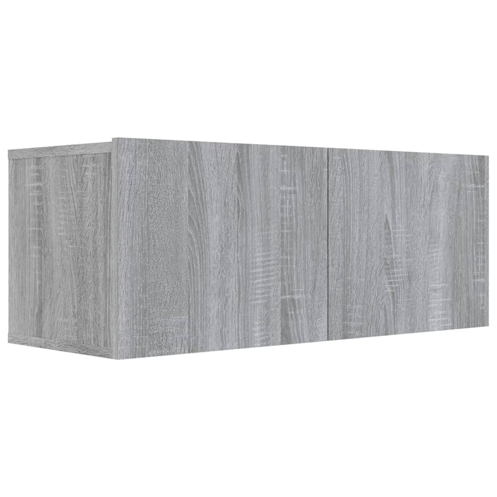 Ensemble de meubles TV 6 pcs Sonoma gris Bois d'ingénierie