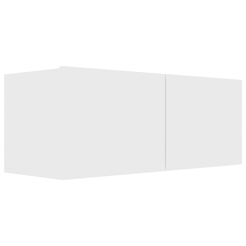 Ensemble de meubles TV 4 pcs Blanc Bois d'ingénierie - XIOS