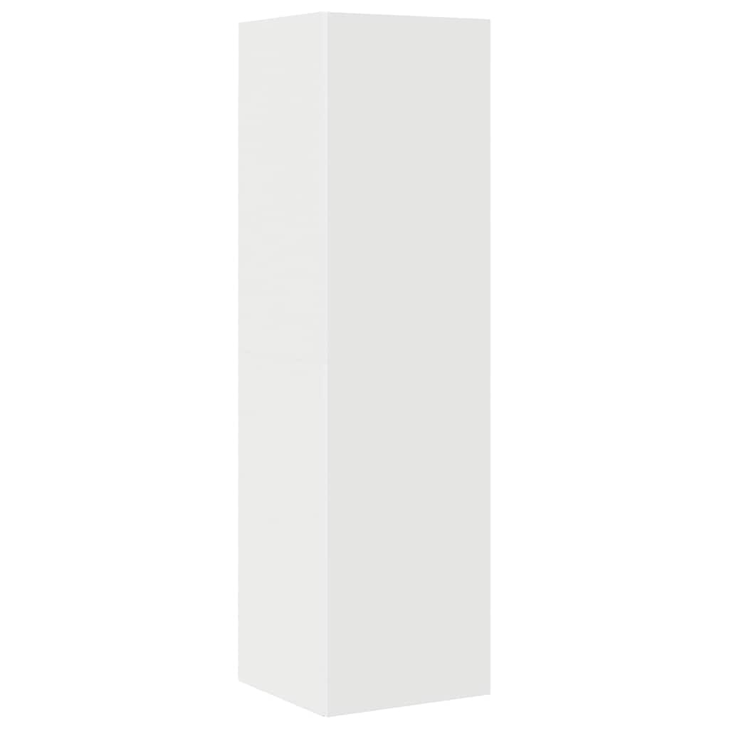 Ensemble de meubles TV 4 pcs Blanc Bois d'ingénierie - XIOS