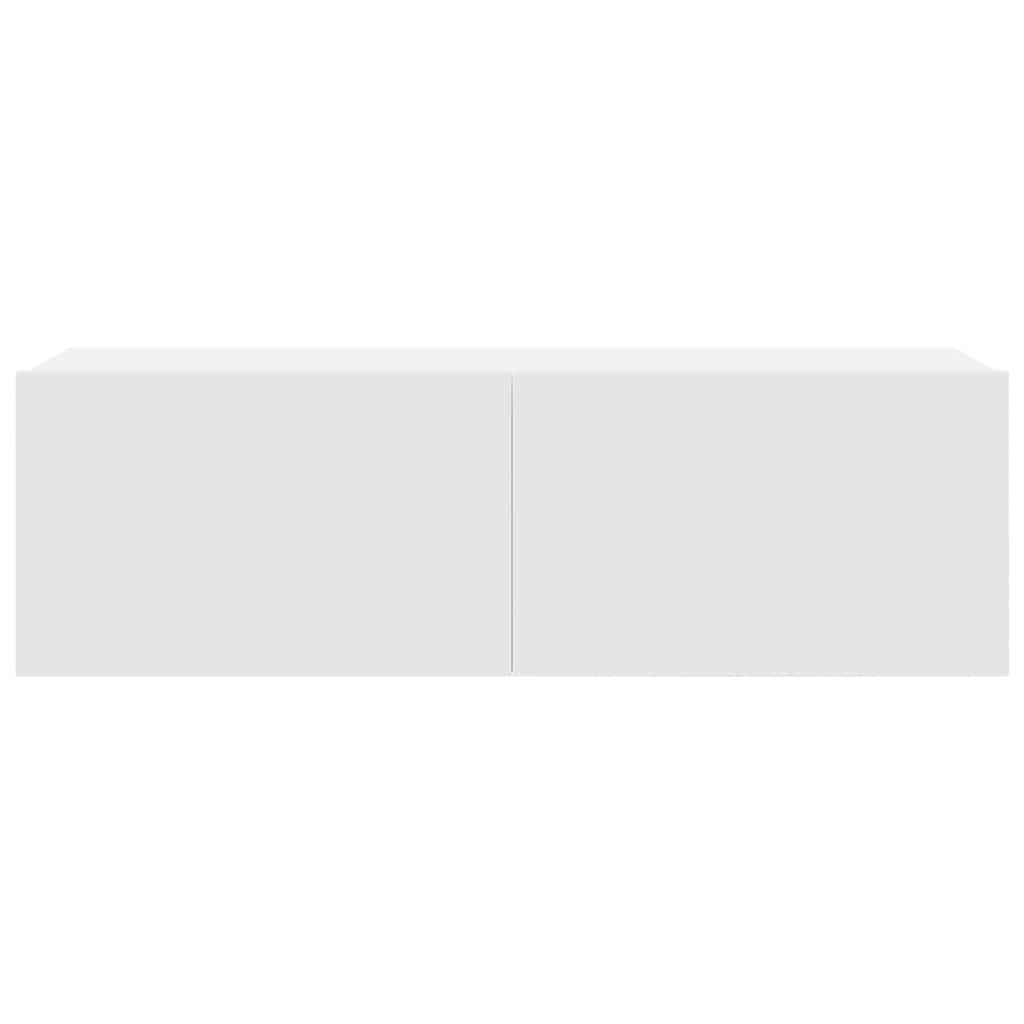Ensemble de meubles TV 4 pcs Blanc Bois d'ingénierie - XIOS