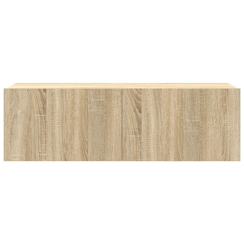 Ensemble de meubles TV 4 pcs Chêne sonoma Bois d'ingénierie - XIOS