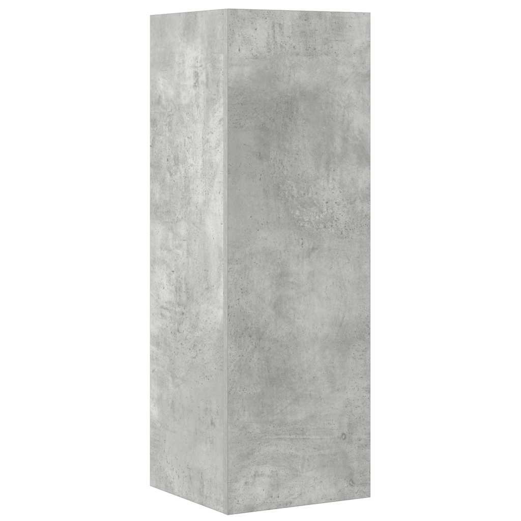 Ensemble de meubles TV 4 pcs Gris béton Bois d'ingénierie - XIOS