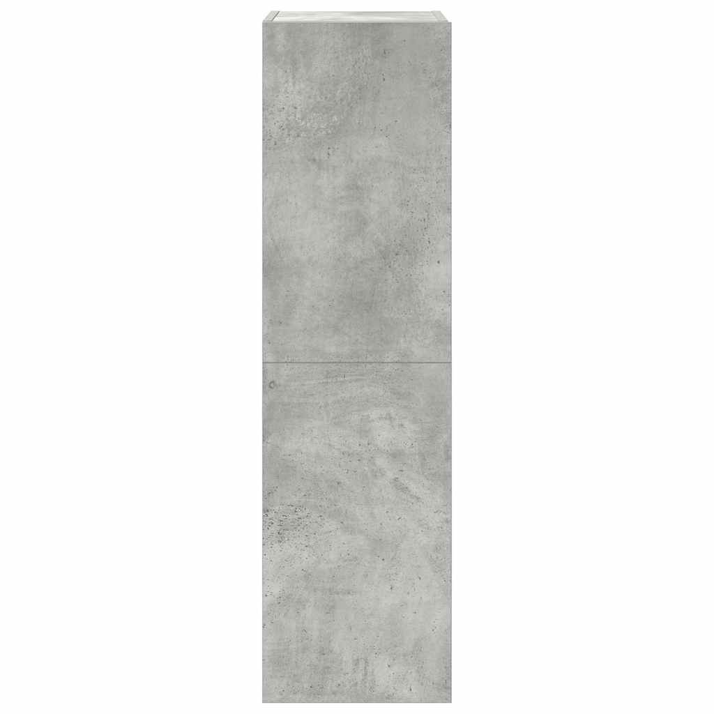 Ensemble de meubles TV 4 pcs Gris béton Bois d'ingénierie - XIOS