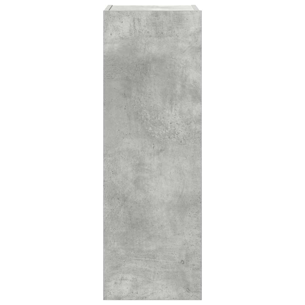 Ensemble de meubles TV 4 pcs Gris béton Bois d'ingénierie - XIOS