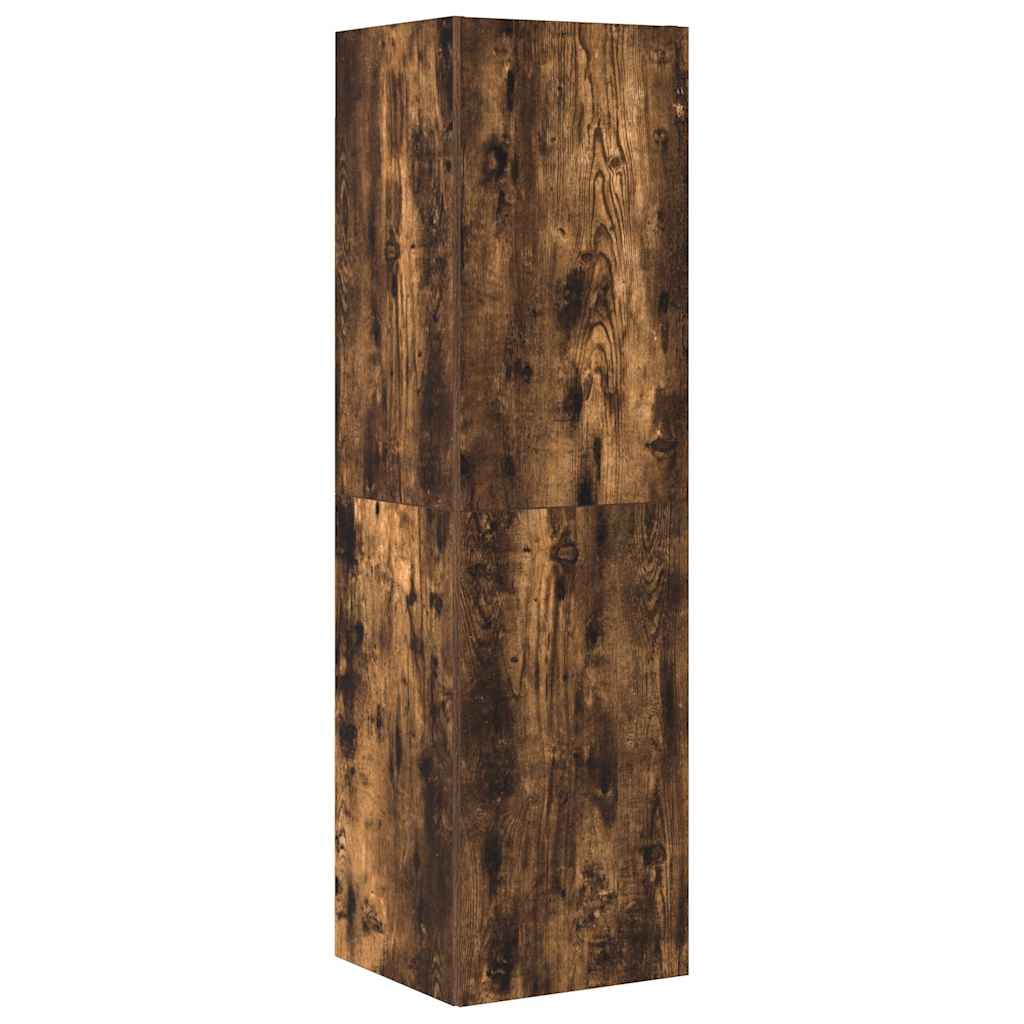 Ensemble de meubles TV 4 pcs Chêne fumé Bois d'ingénierie - XIOS