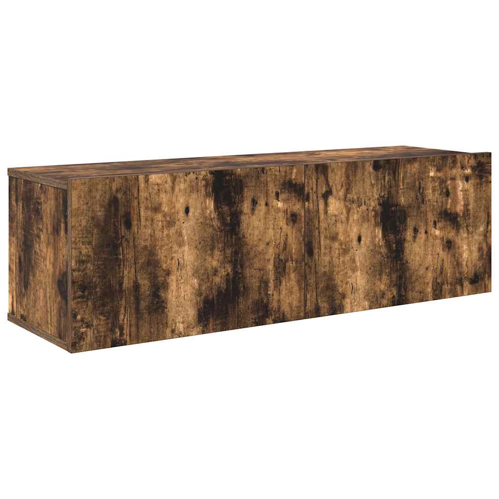 Ensemble de meubles TV 4 pcs Chêne fumé Bois d'ingénierie - XIOS