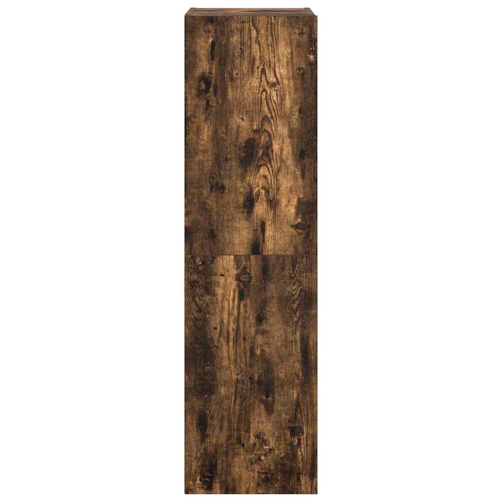 Ensemble de meubles TV 4 pcs Chêne fumé Bois d'ingénierie - XIOS