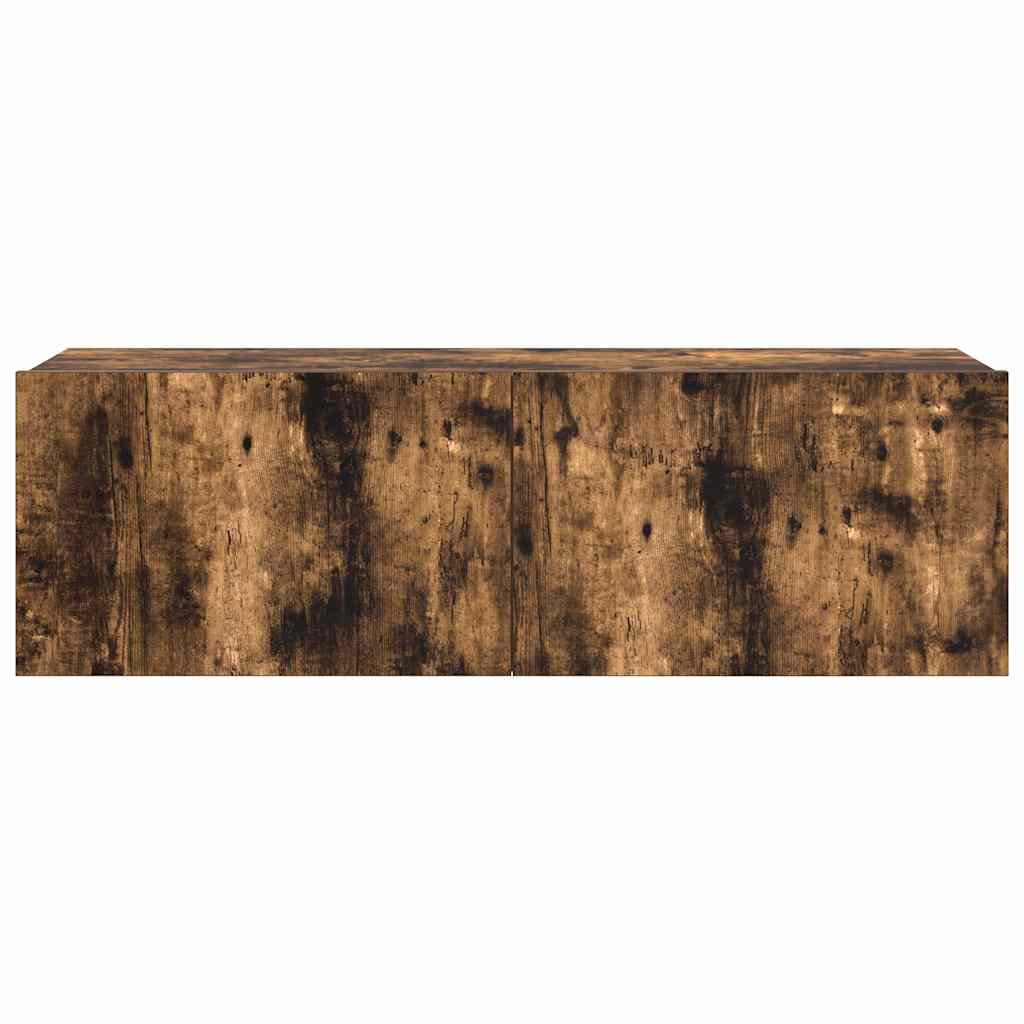 Ensemble de meubles TV 4 pcs Chêne fumé Bois d'ingénierie - XIOS