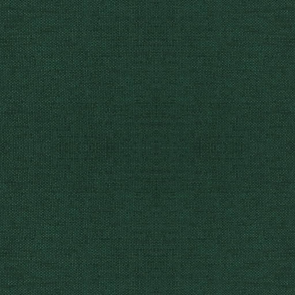 Chaise pivotante de bureau Vert foncé Tissu - XIOS