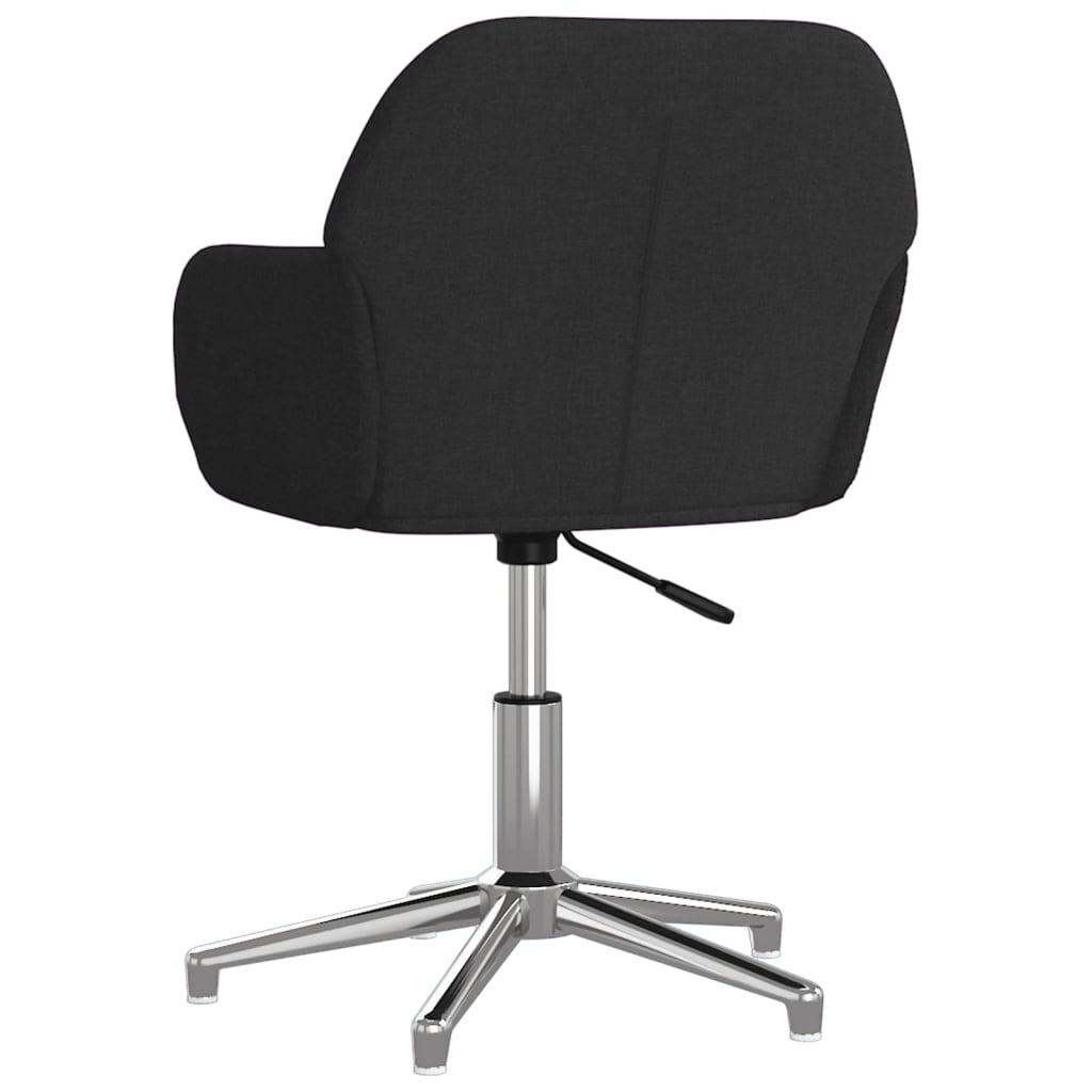 Chaise pivotante de bureau Noir Tissu - XIOS