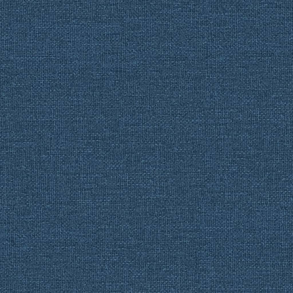 Chaises à manger lot de 2 bleu tissu - XIOS