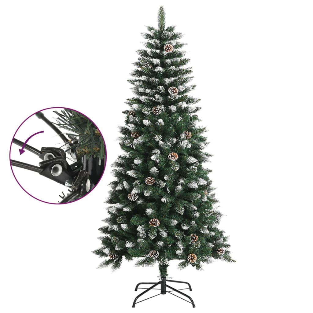 Sapin de Noël artificiel avec support Vert 120 cm PVC - XIOS