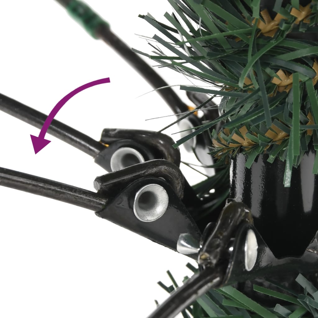 Sapin de Noël artificiel avec support Vert 180 cm PVC - XIOS