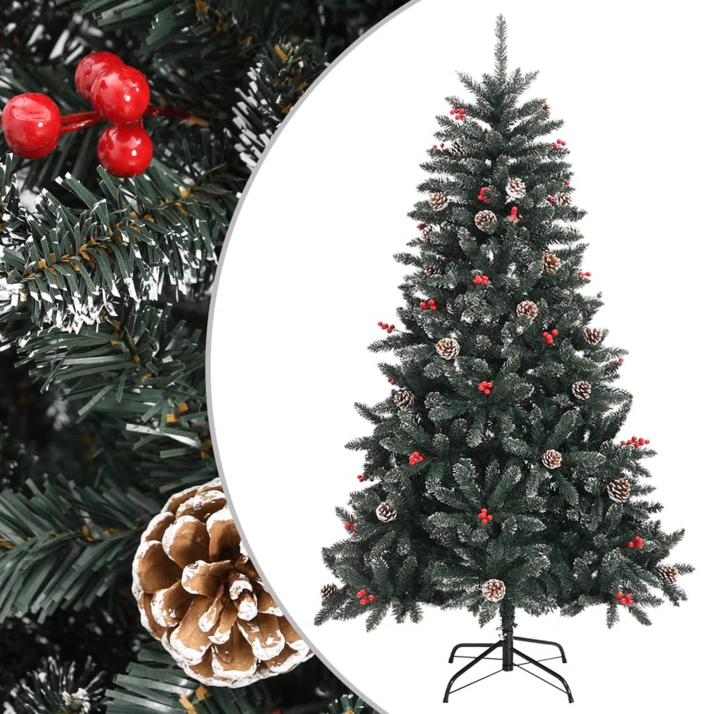 Sapin de Noël artificiel avec support Vert 150 cm PVC - XIOS