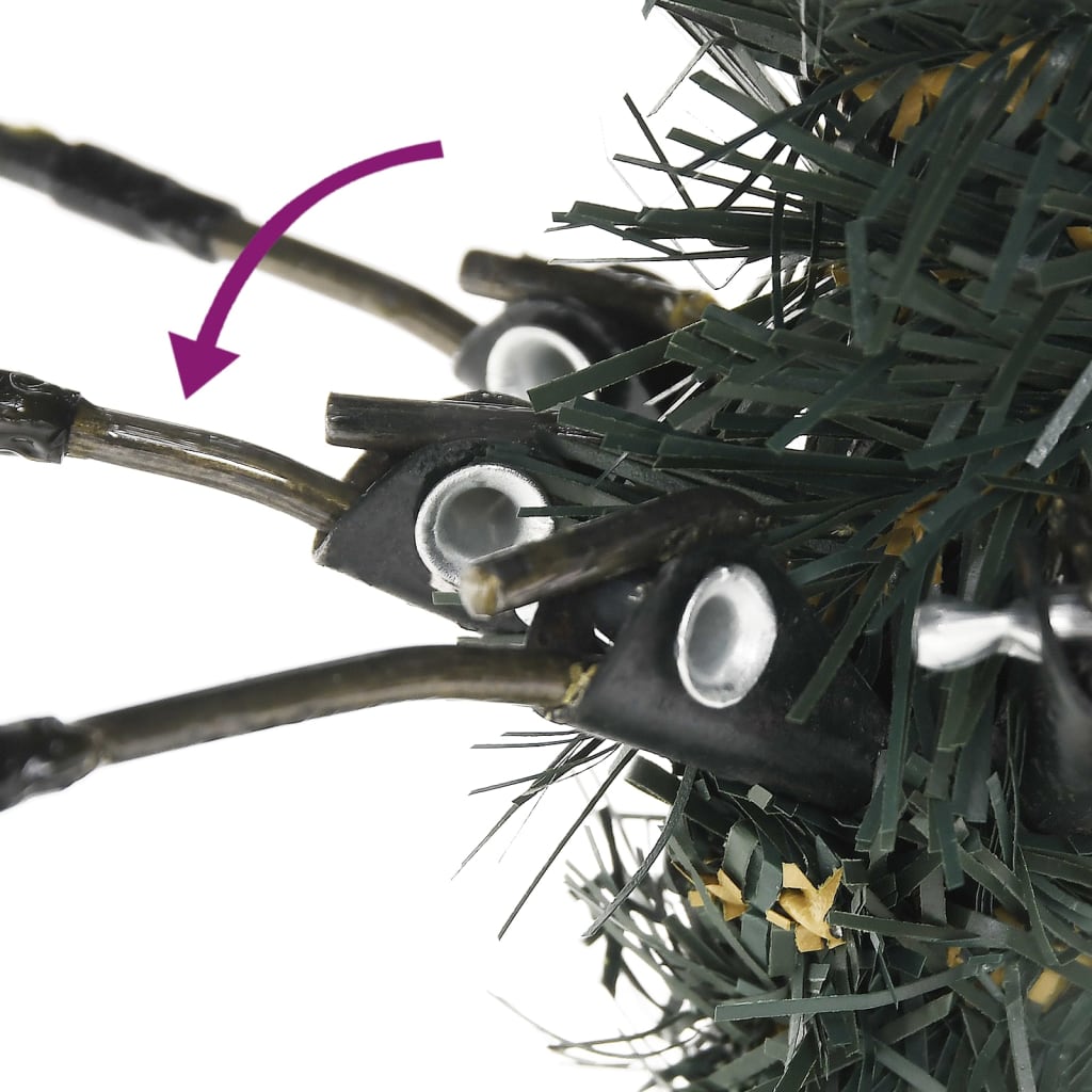 Sapin de Noël artificiel avec support Vert 150 cm PVC - XIOS