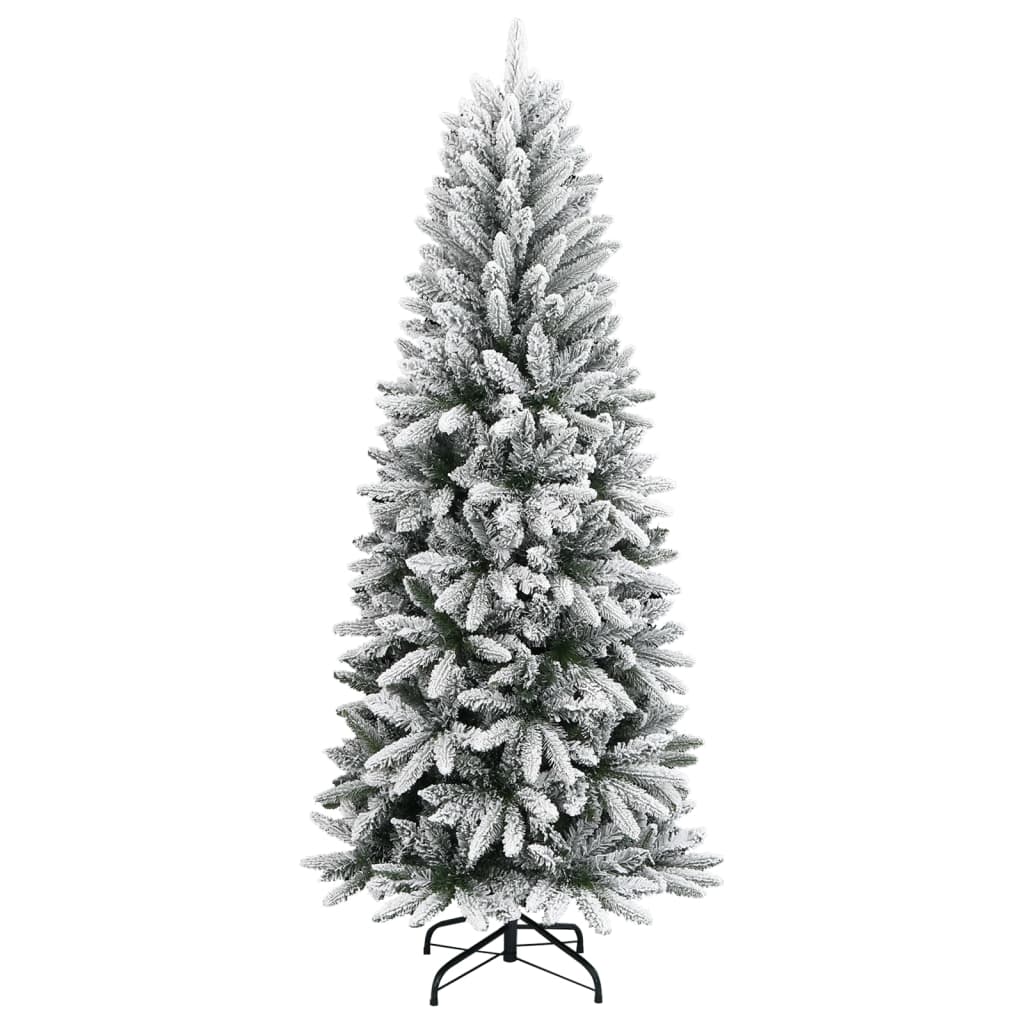 Sapin de Noël artificiel avec neige floquée 150 cm PVC et PE - XIOS