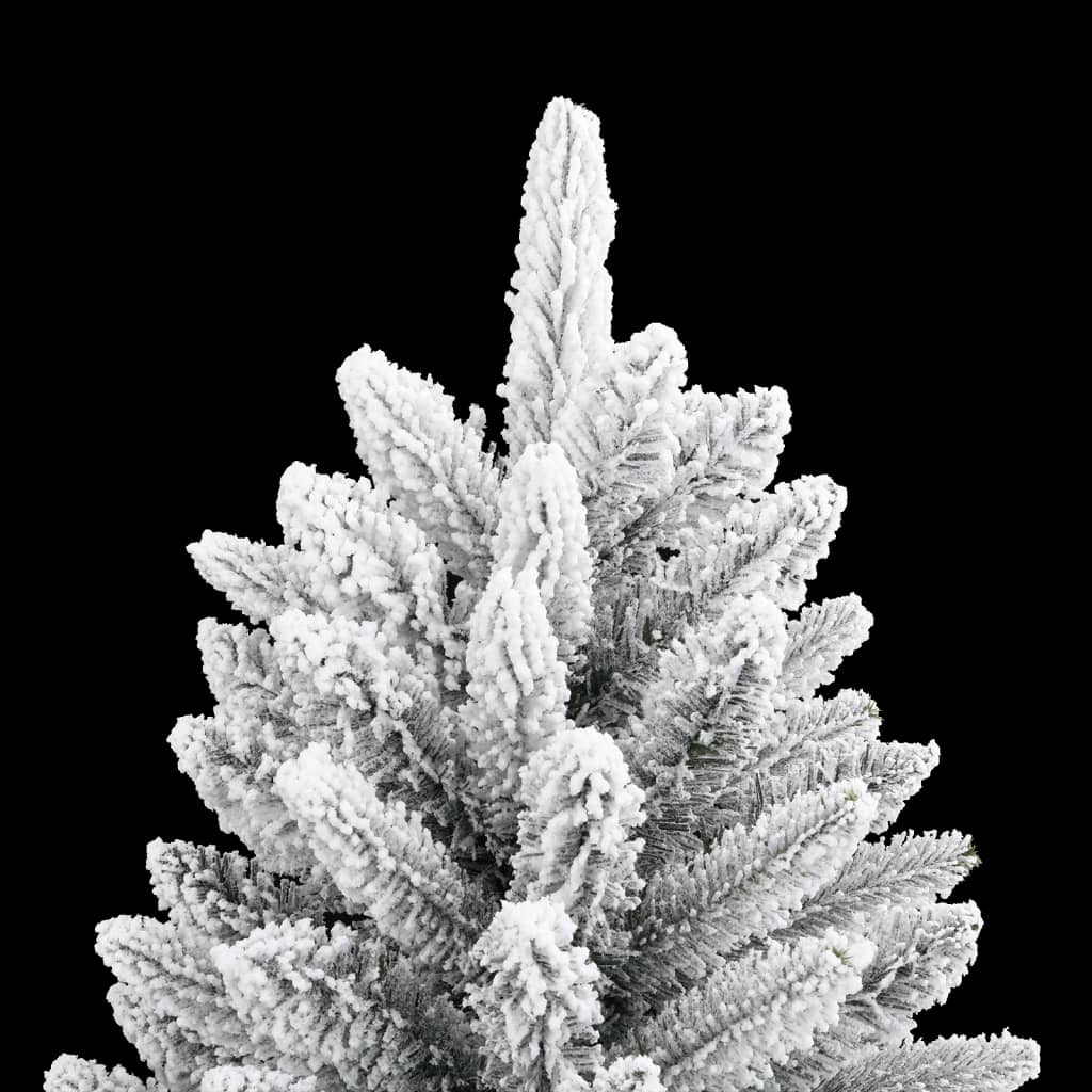 Sapin de Noël artificiel avec neige floquée 240 cm PVC et PE - XIOS