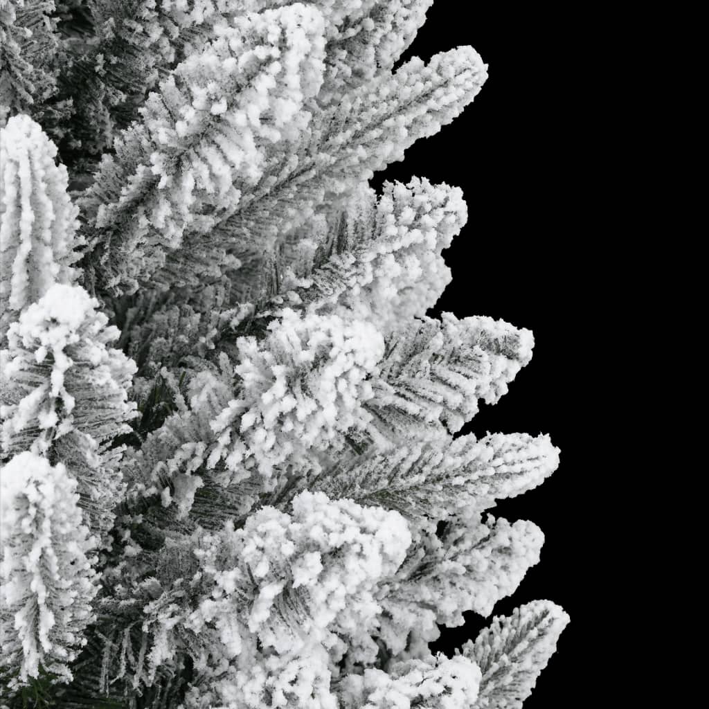 Sapin de Noël artificiel avec neige floquée 240 cm PVC et PE - XIOS