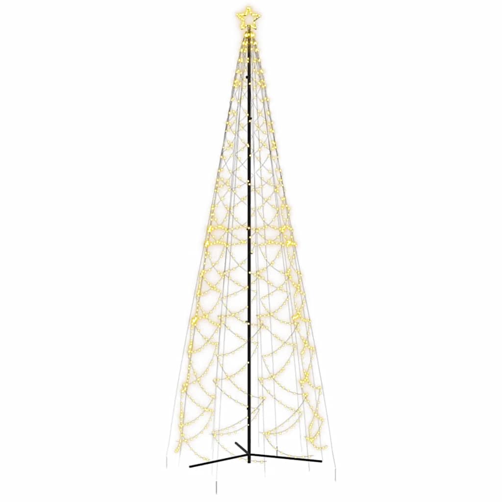 Arbre de Noël cône 1400 LED blanc chaud 160x500 cm - XIOS