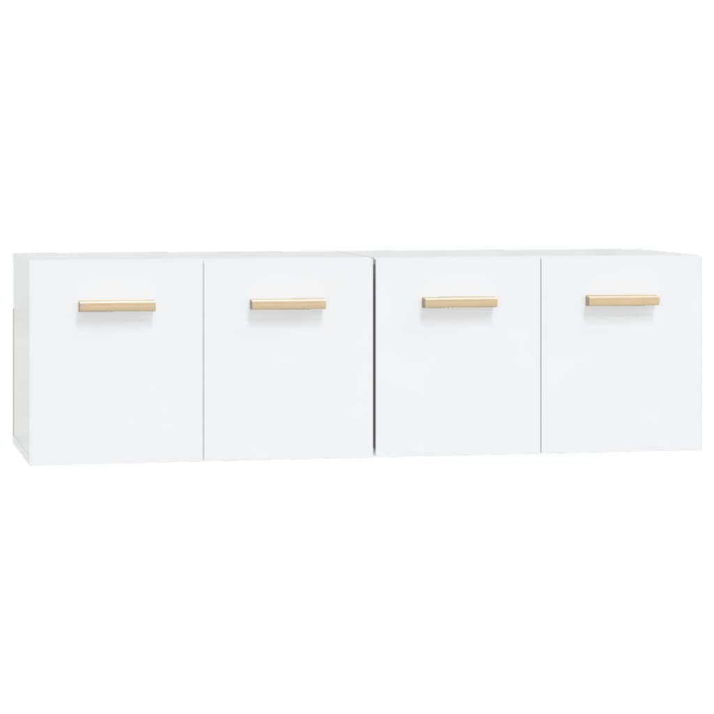Armoires murales 2 pcs Blanc 60x36,5x35 cm Bois d'ingénierie - XIOS